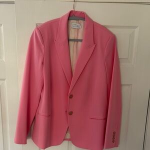 Tanya Taylor Vibrant Pink Blazer